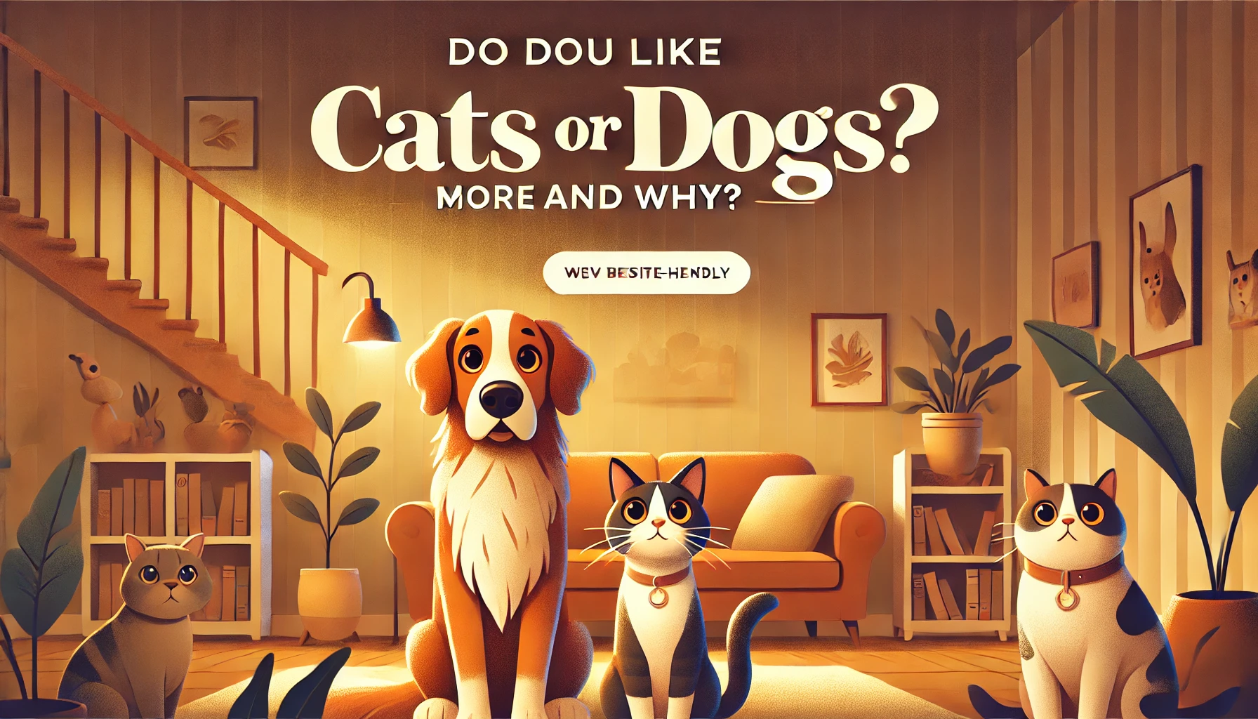 Do you like cats or dogs more and why