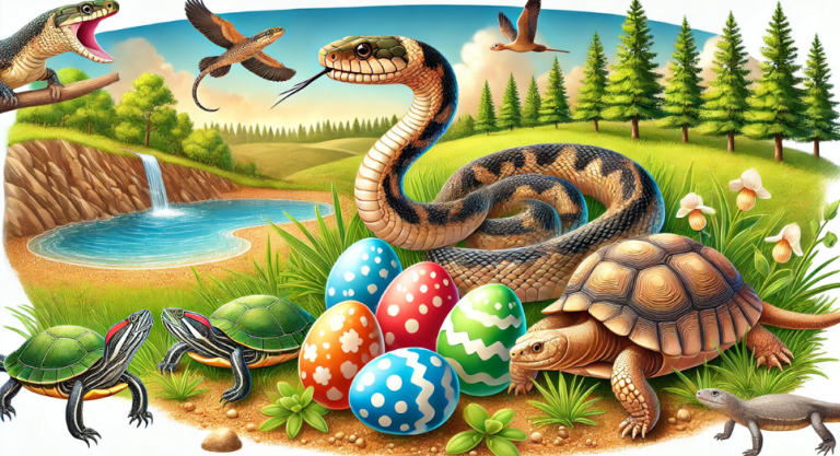 Do reptiles lay unfertilized eggs