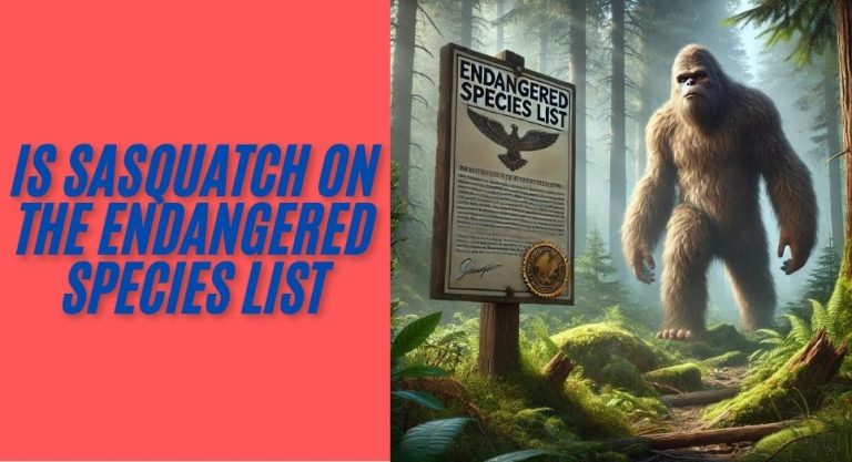 is sasquatch on the endangered species list